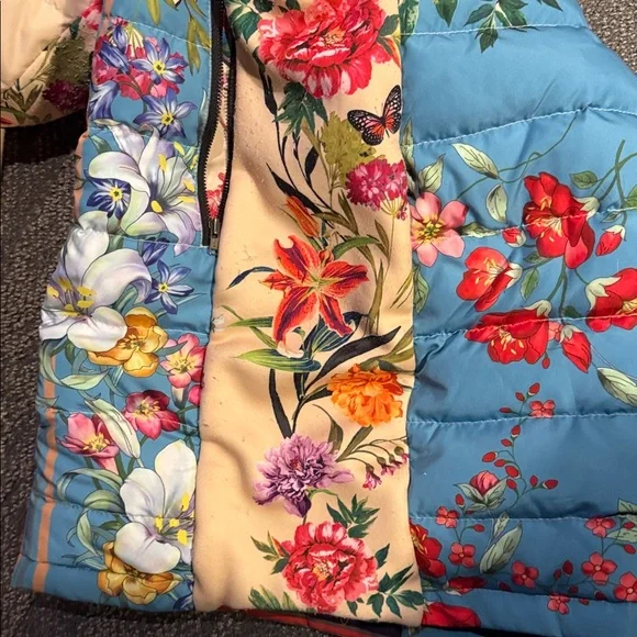 Johnny Was Santa Fe Down reversible Parka XS - Picture 13 of 16